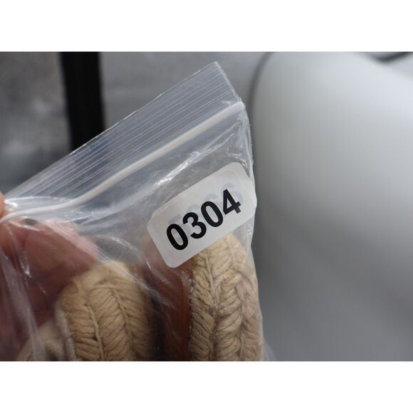 Soludos Frenchie Canvas Espadrille 9 Beige Platform Smoking Slipper Flats - Picture 11 of 11